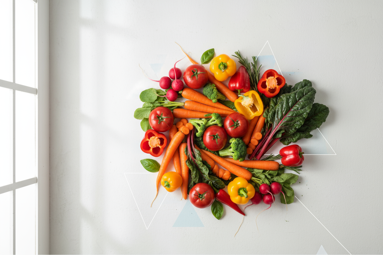 banner image for a trendy vegetable store ecomm website